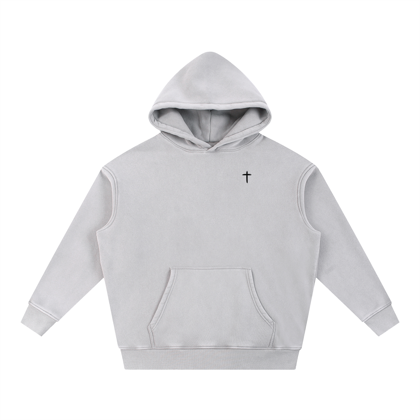 "Miracle Crafted" Snow-Washed Signature Fit Hoodie — Light