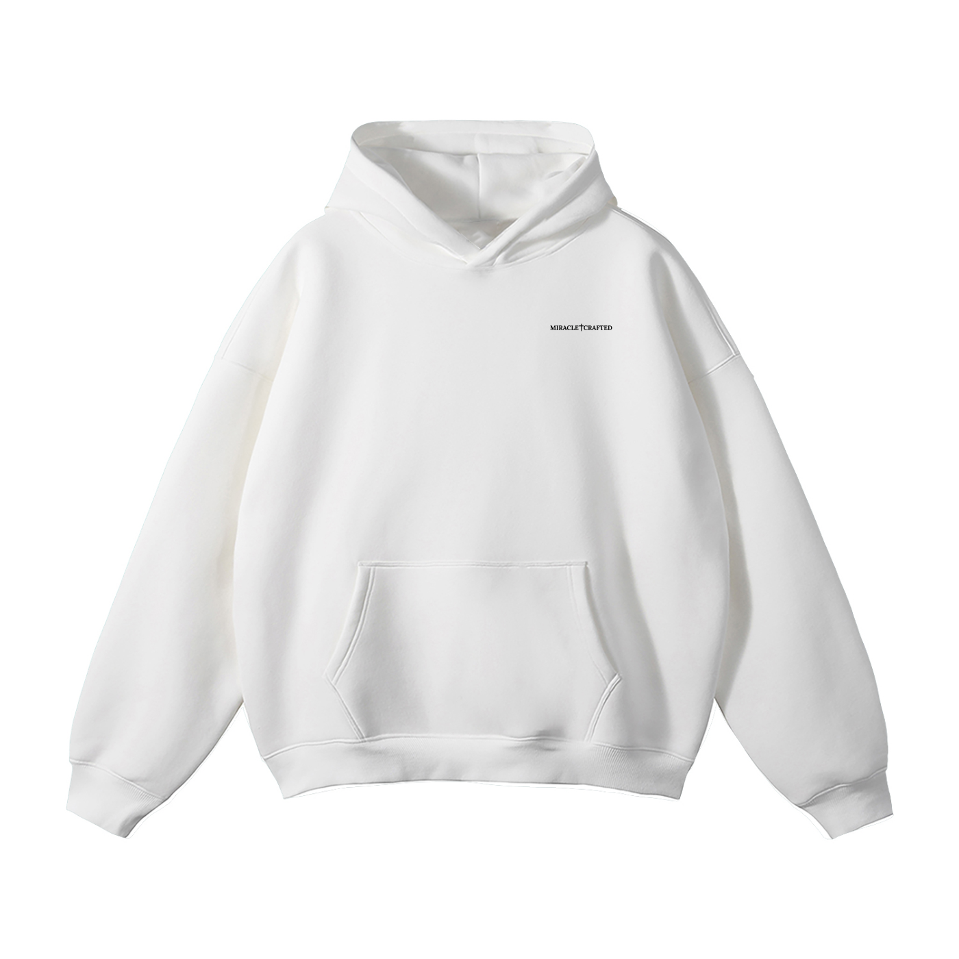 "Crafted Cross" Signature Fleece Hoodie — Light