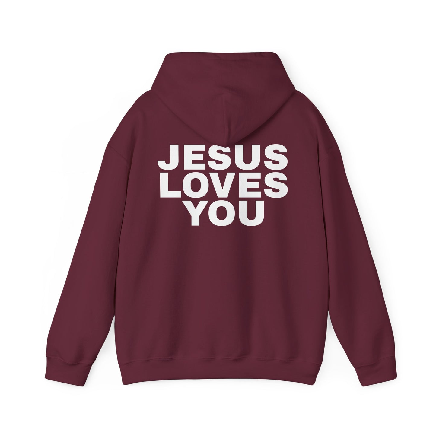Miracle Crafted Hoodie - Jesus Loves You