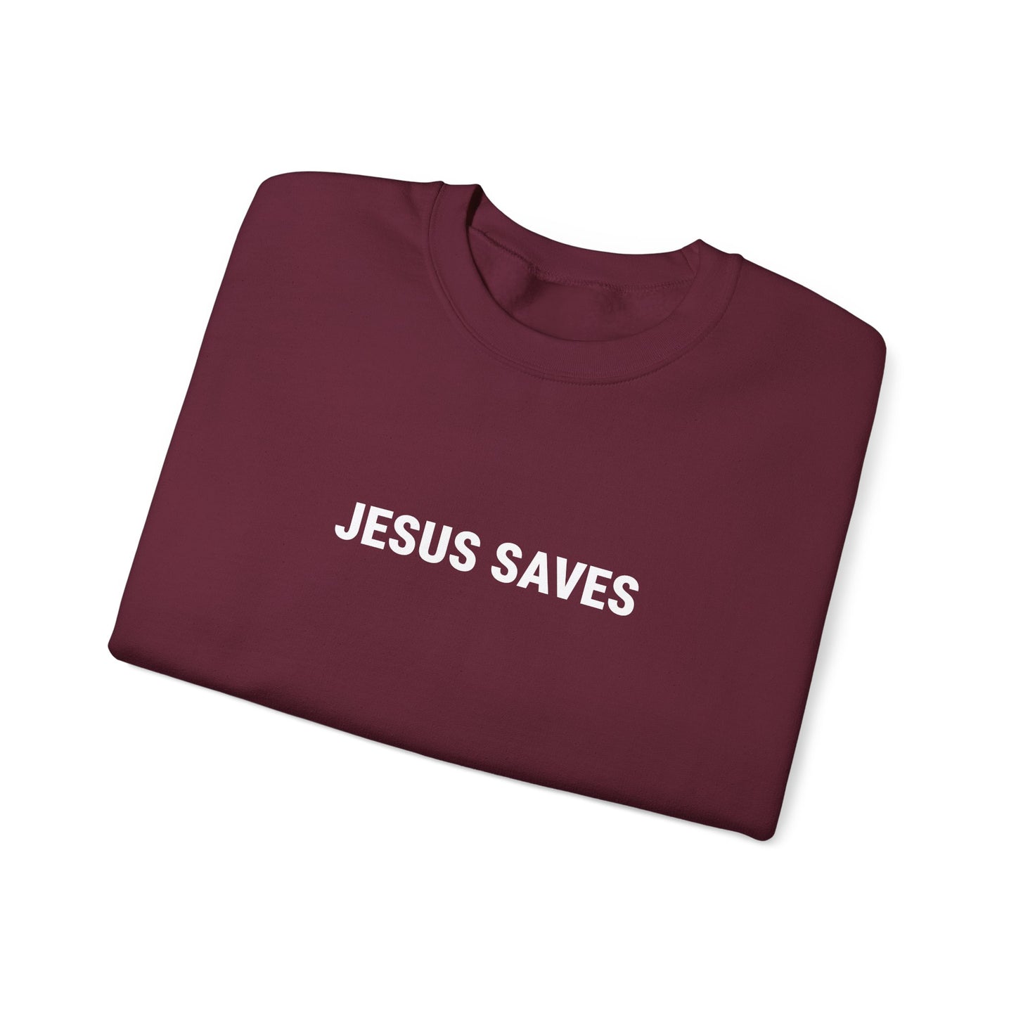 Miracle Crafted Crewneck - Jesus Saves