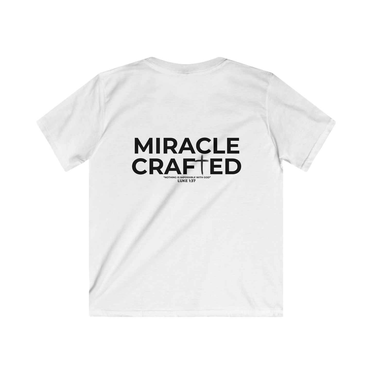 Miracle Crafted Youth Tee - Original Front & Back Logo