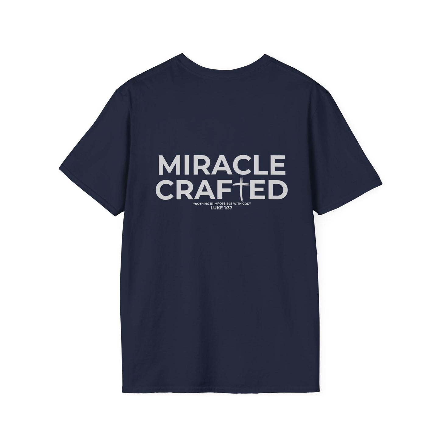 Miracle Crafted Front & Back Logo Tee