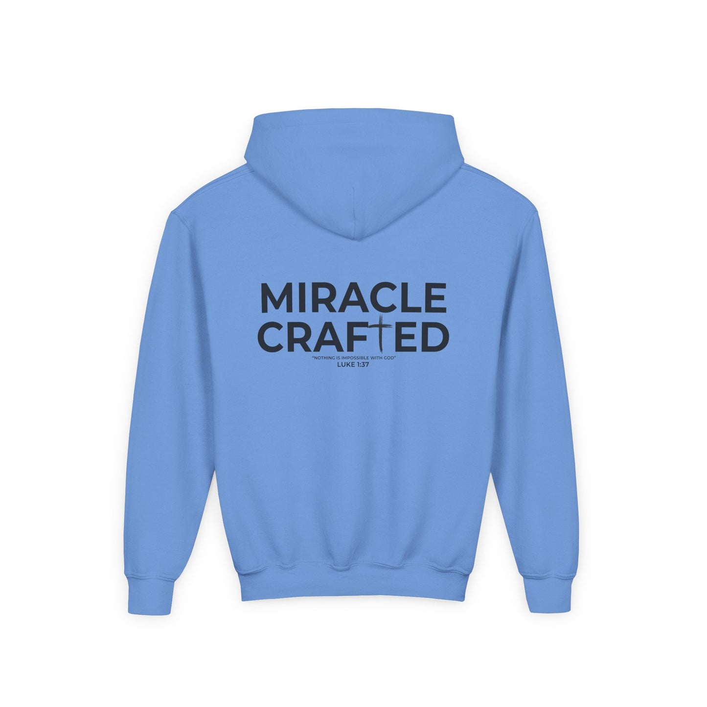 Miracle Crafted Youth Hoodie -  Original Front & Back Logo
