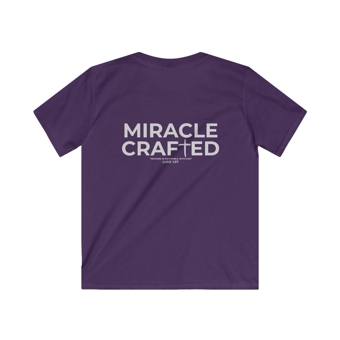 Miracle Crafted Youth Tee - Original Front & Back Logo