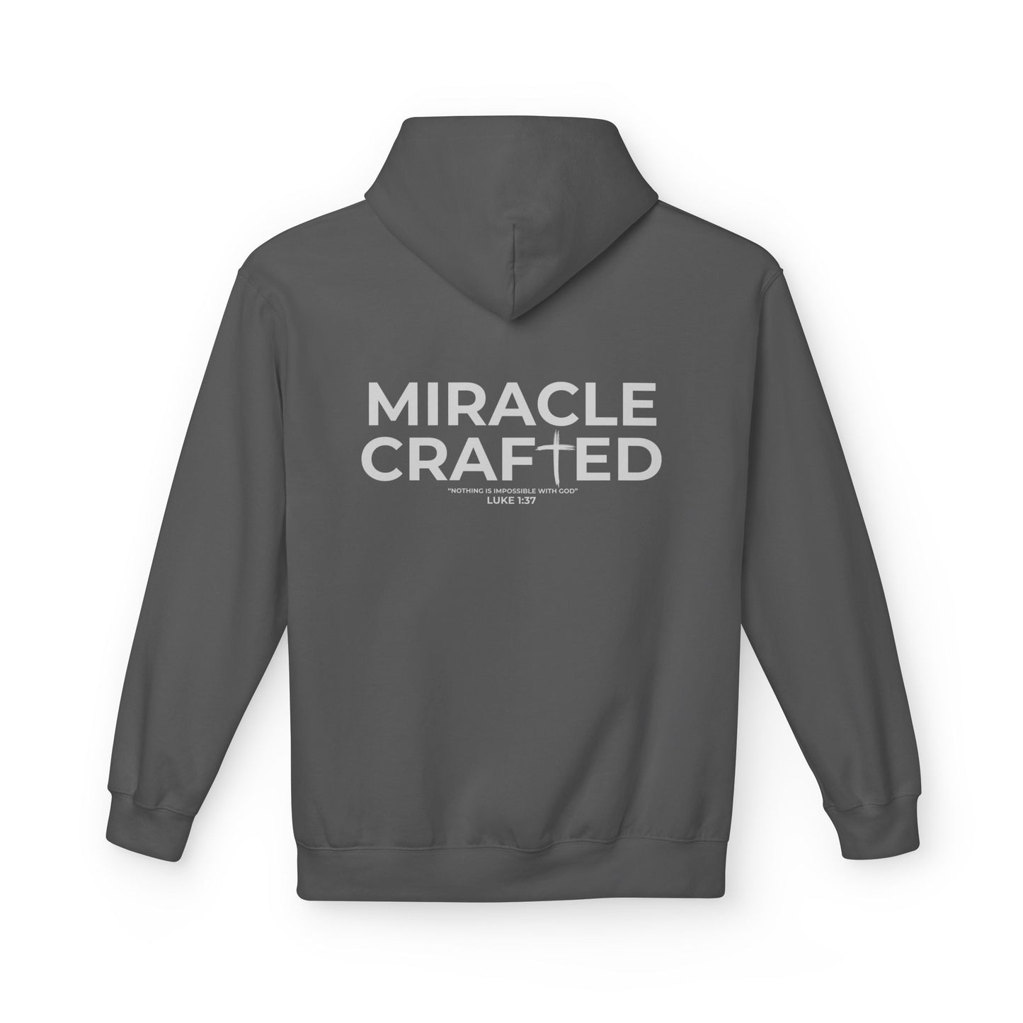 Miracle Crafted Hoodie Front & Back Logo