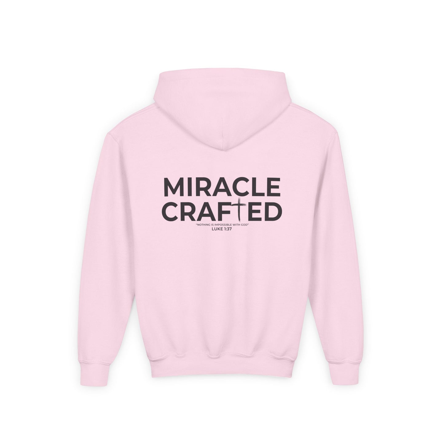 Miracle Crafted Youth Hoodie -  Original Front & Back Logo