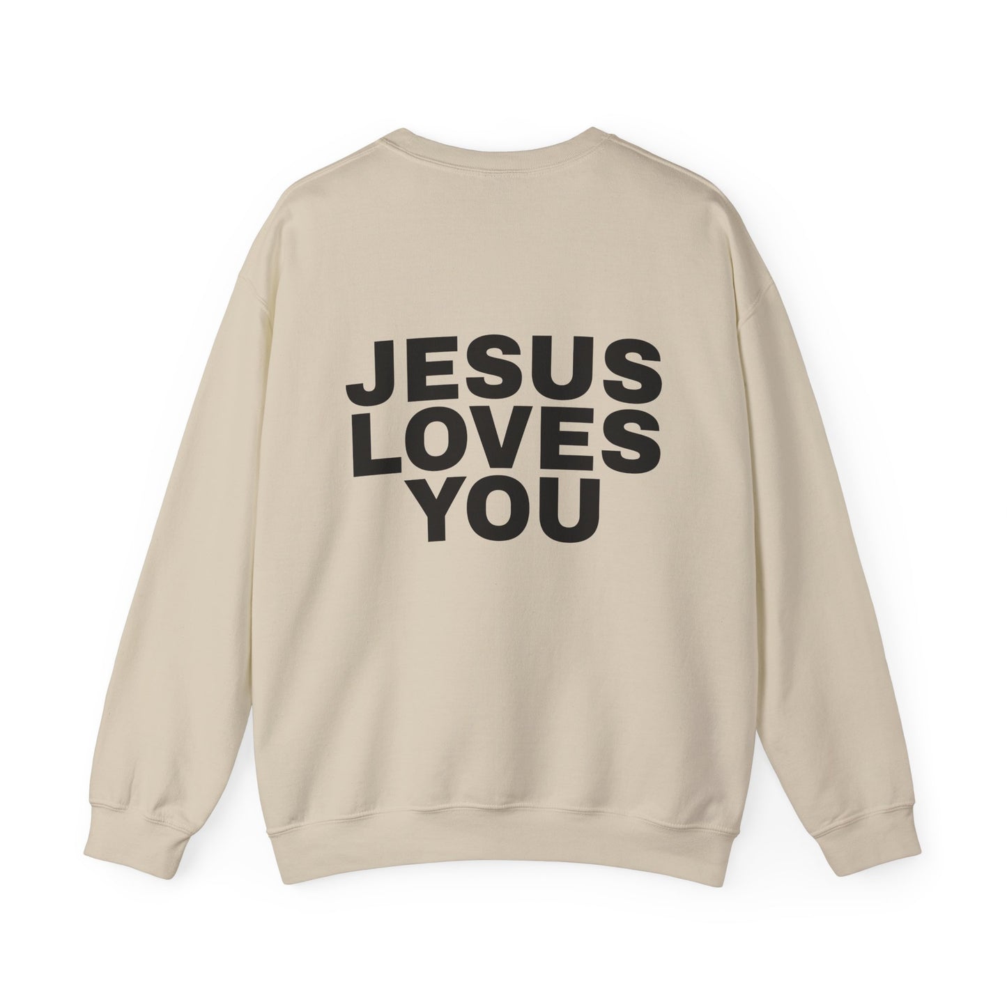Miracle Crafted Crewneck - Jesus Loves You