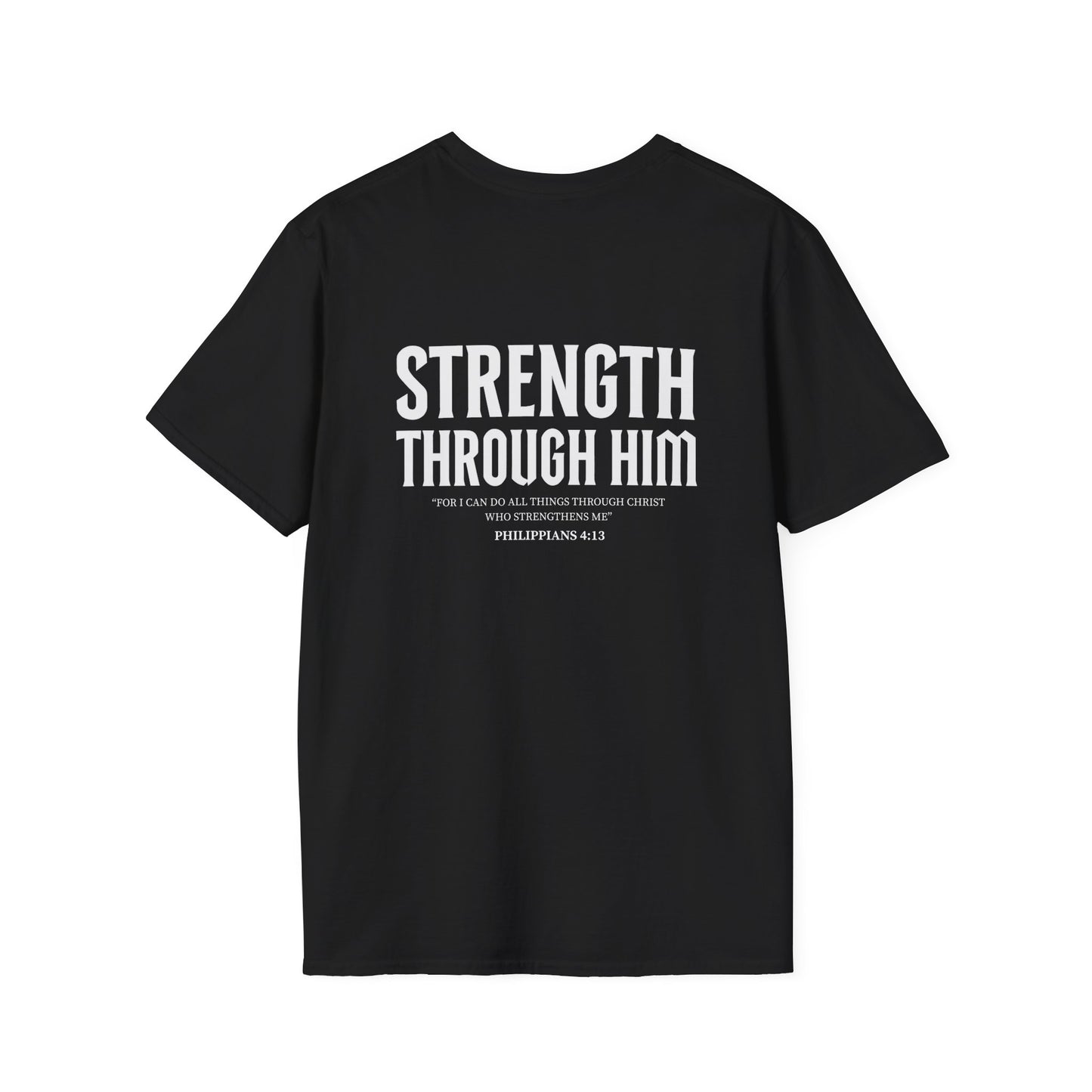Miracle Crafted Tee - "Strength Through Him" Philippians 4:13