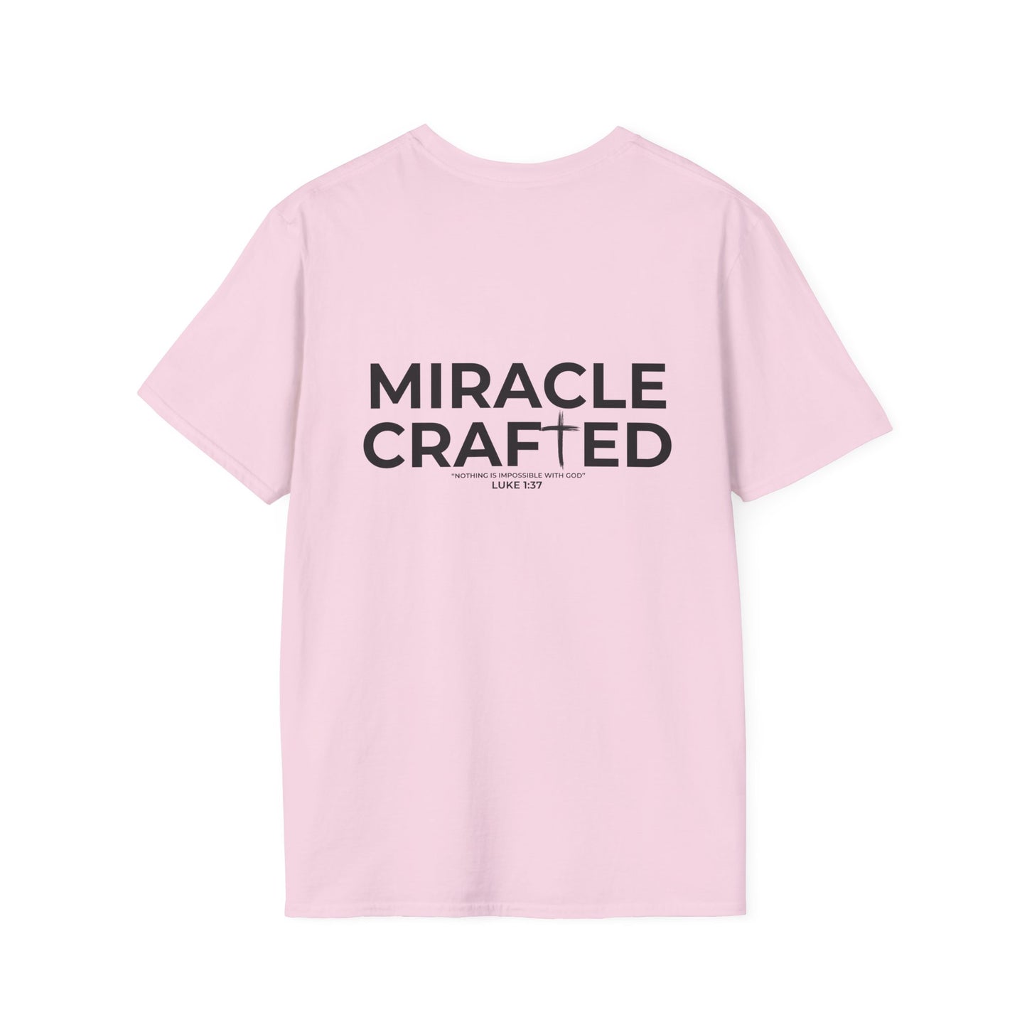 Miracle Crafted Front & Back Logo Tee