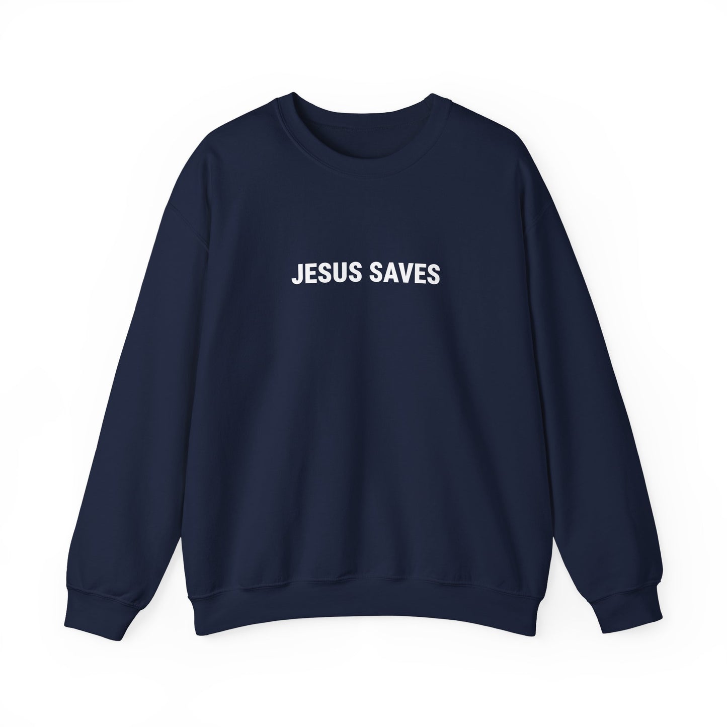 Miracle Crafted Crewneck - Jesus Saves