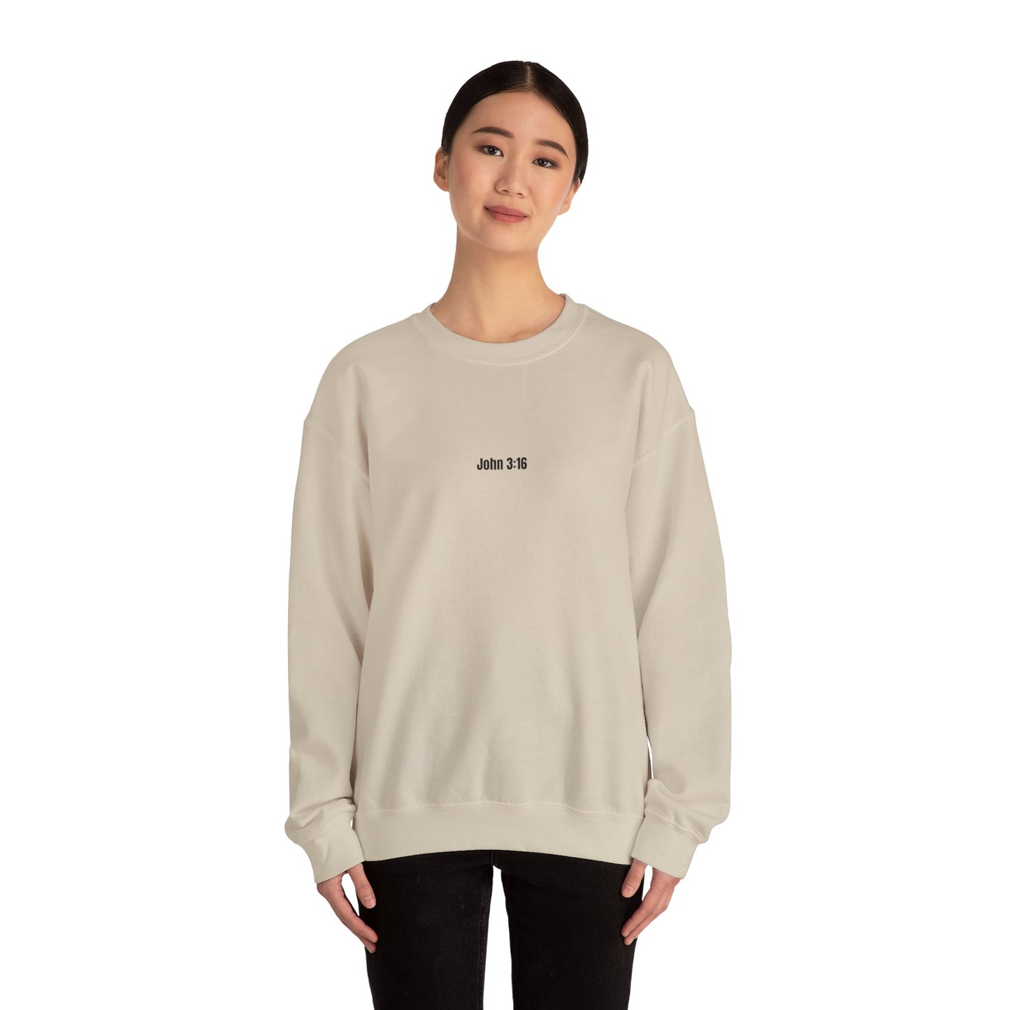 Miracle Crafted Crewneck - Jesus Loves You