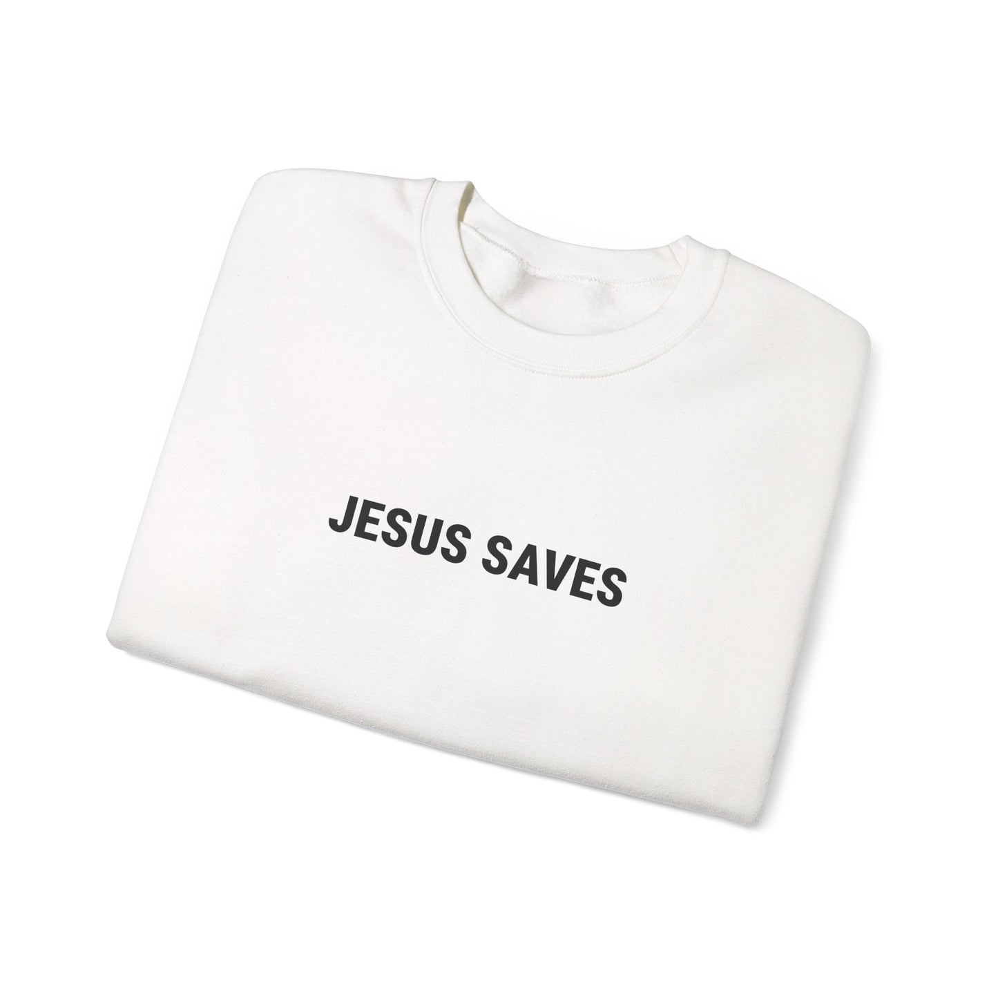 Miracle Crafted Crewneck - Jesus Saves