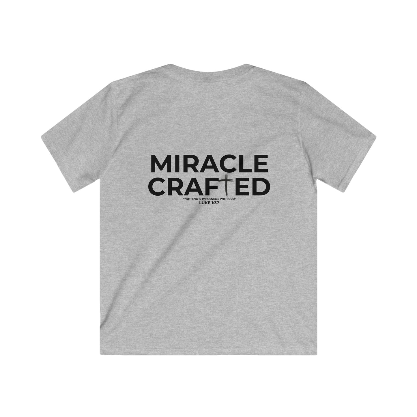 Miracle Crafted Youth Tee - Original Front & Back Logo