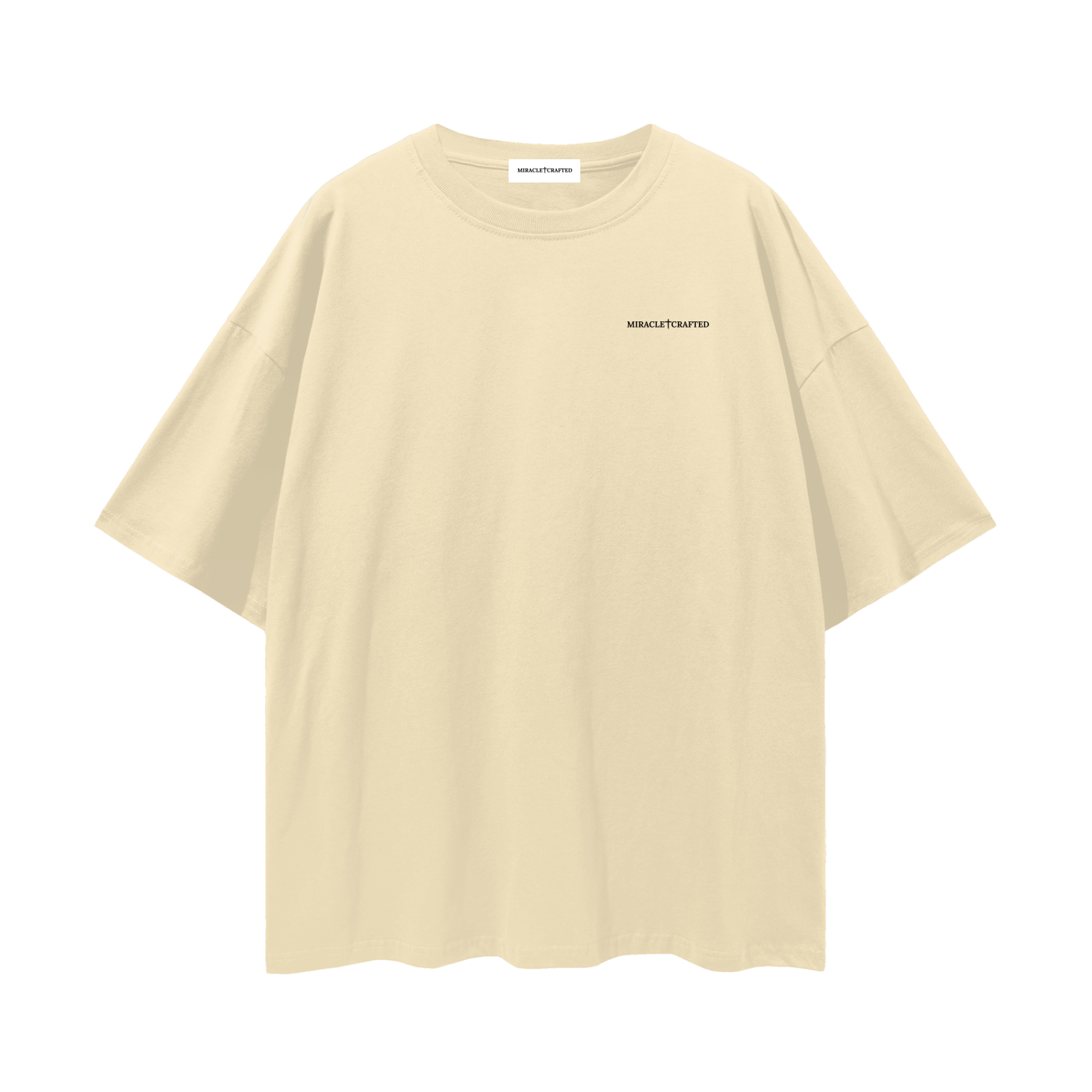 "Crafted Cross" Signature Fit Tee — Light
