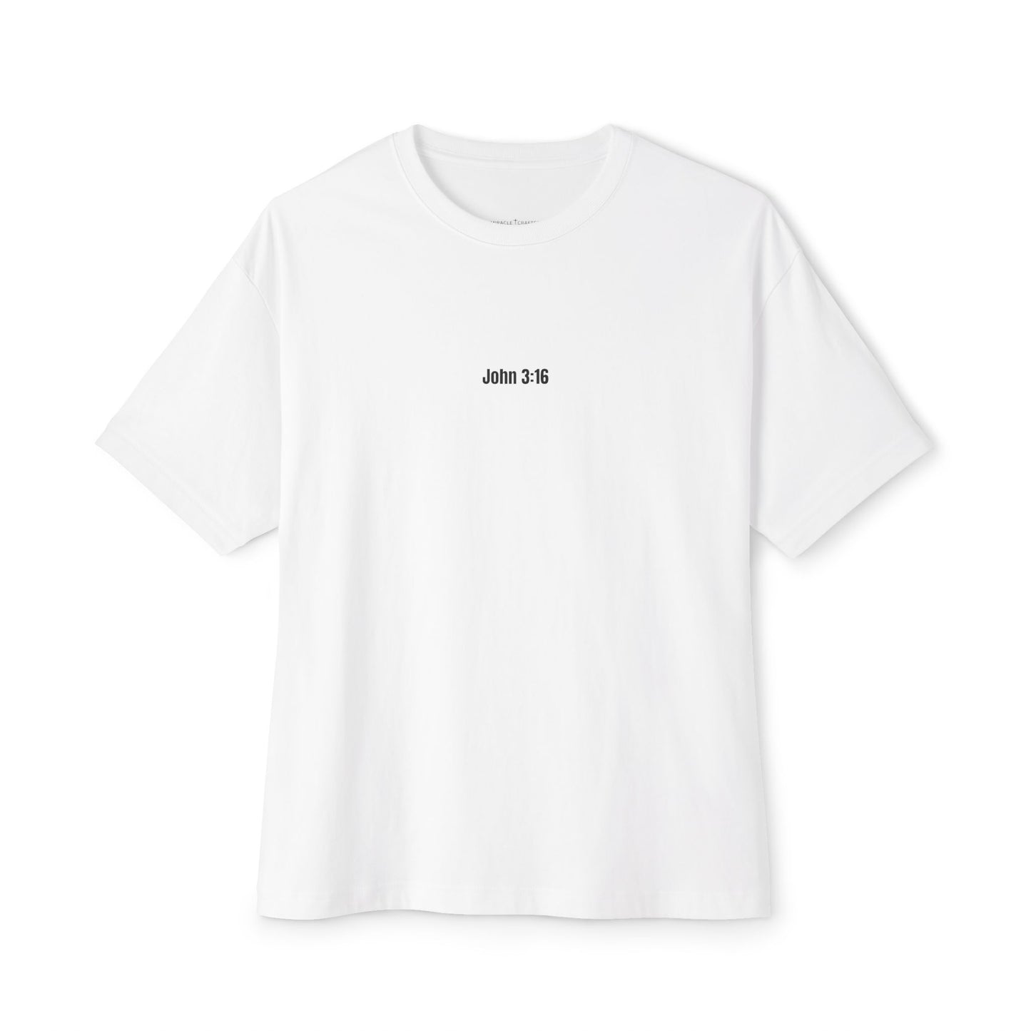 Miracle Crafted Oversized Tee - Jesus Loves You