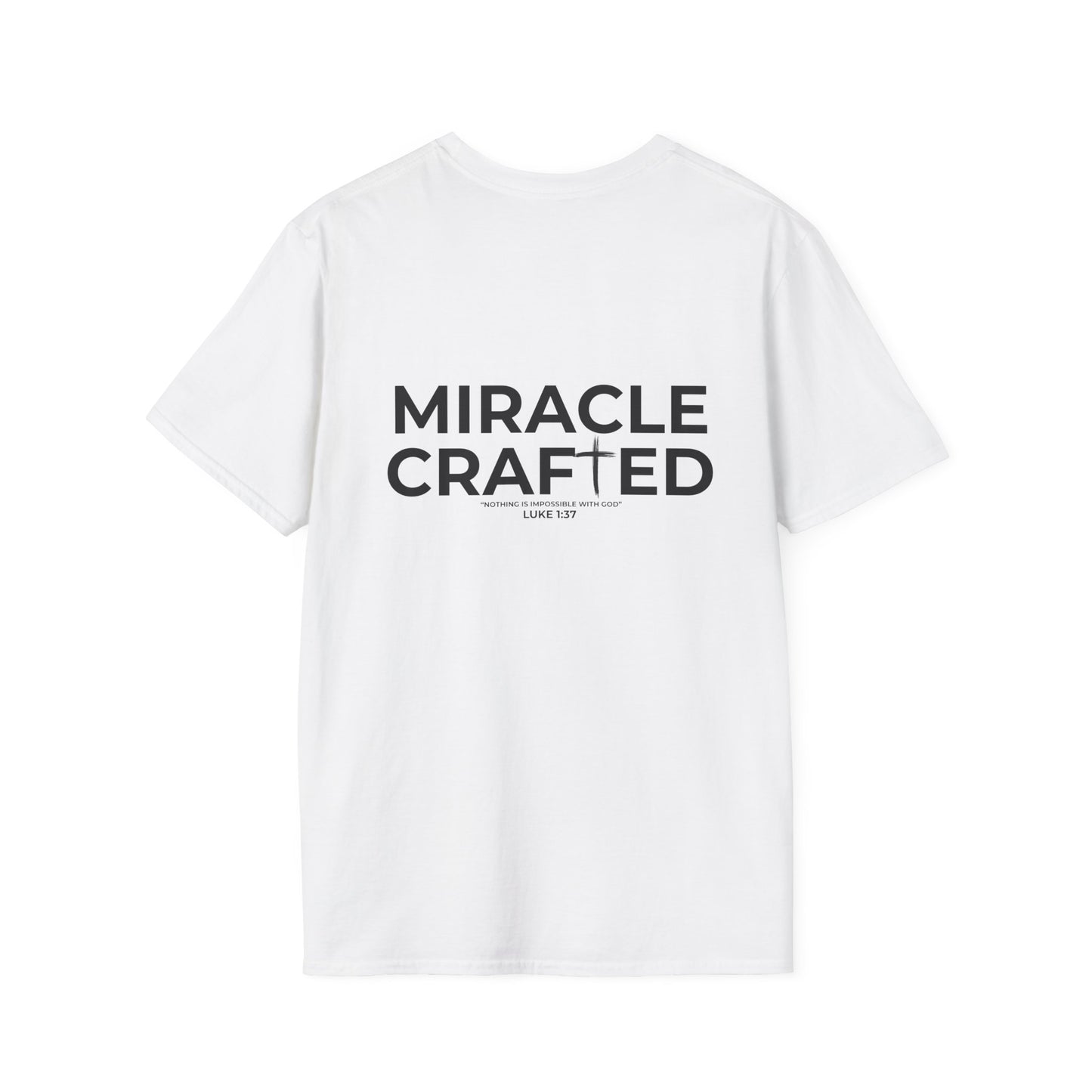 Miracle Crafted Front & Back Logo Tee