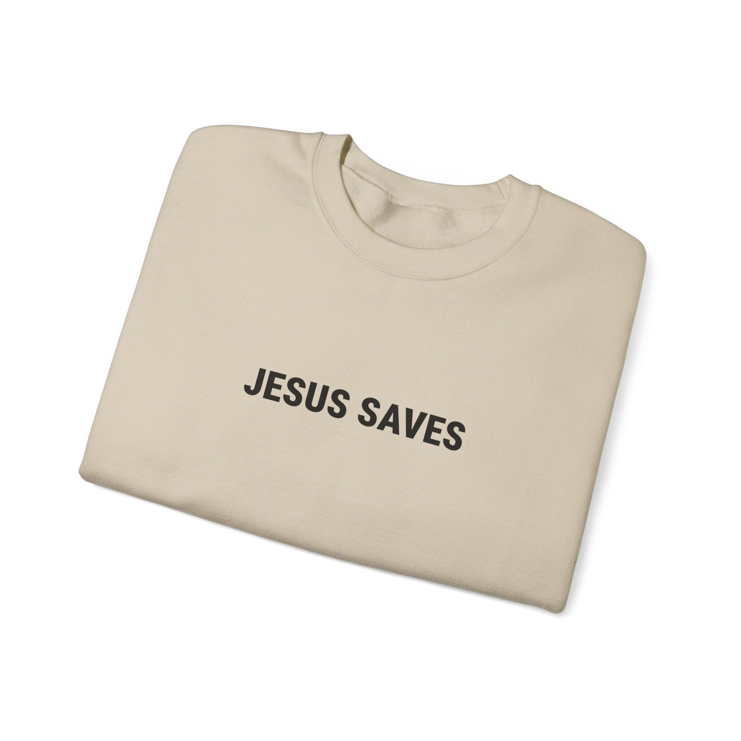 Miracle Crafted Crewneck - Jesus Saves