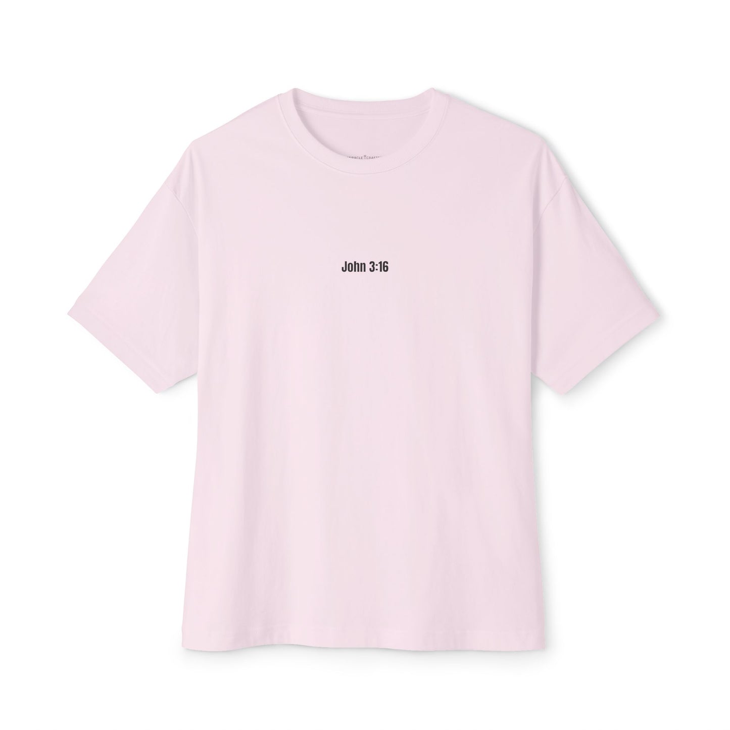 Miracle Crafted Oversized Tee - Jesus Loves You