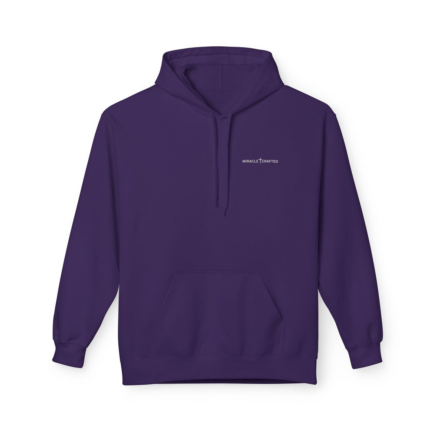 Miracle Crafted Hoodie Front & Back Logo
