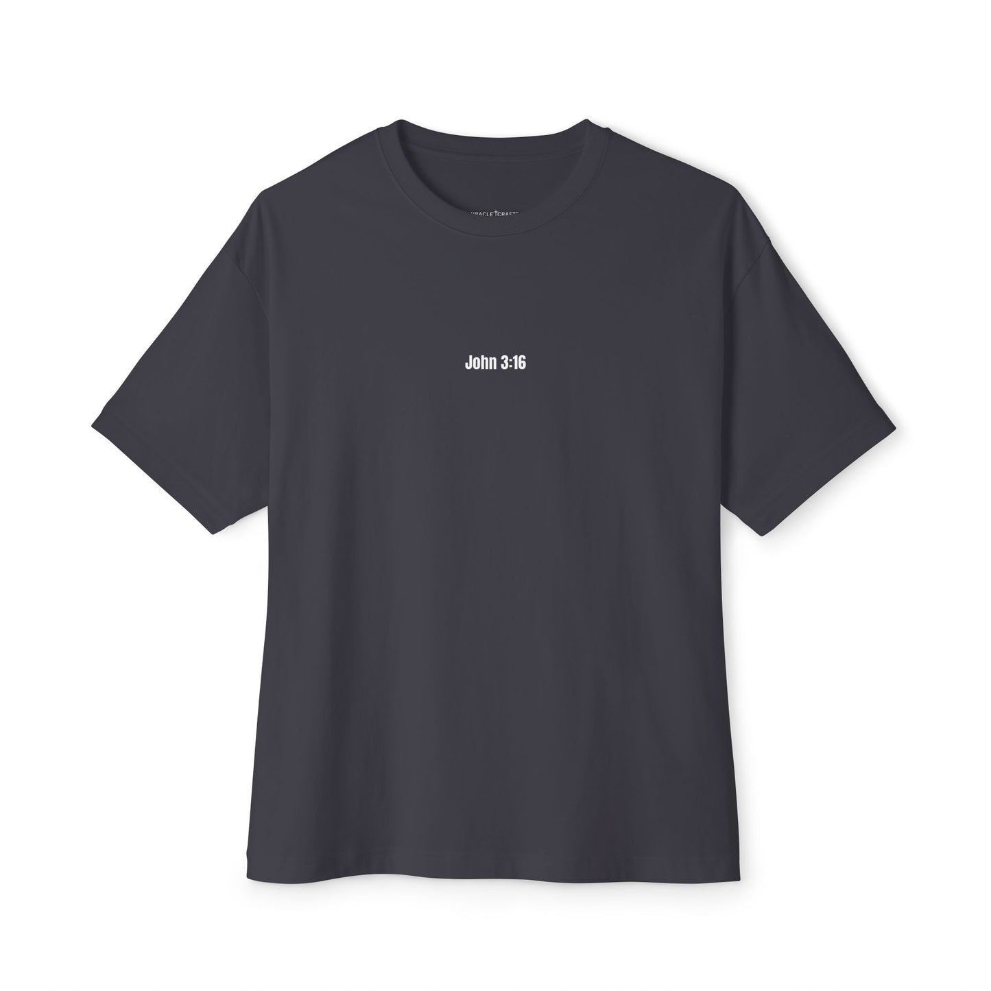 Miracle Crafted Oversized Tee - Jesus Loves You