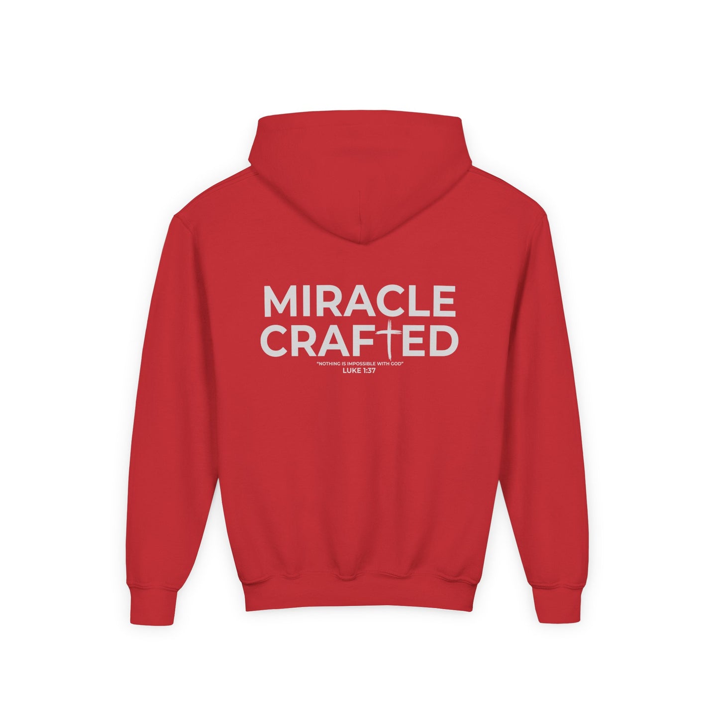 Miracle Crafted Youth Hoodie -  Original Front & Back Logo