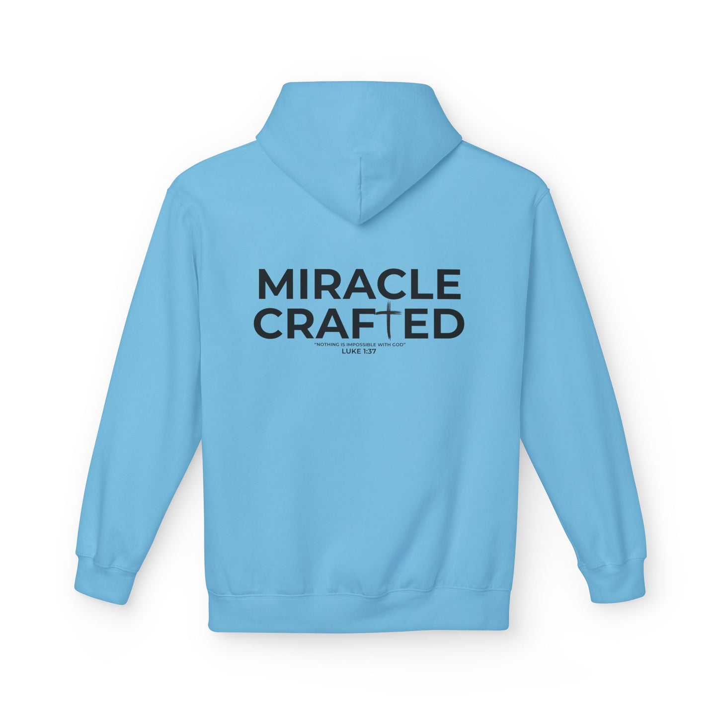 Miracle Crafted Hoodie Front & Back Logo