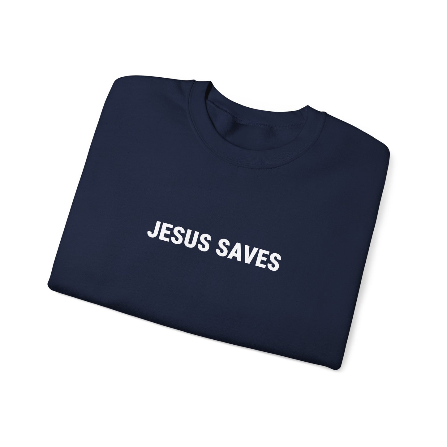 Miracle Crafted Crewneck - Jesus Saves