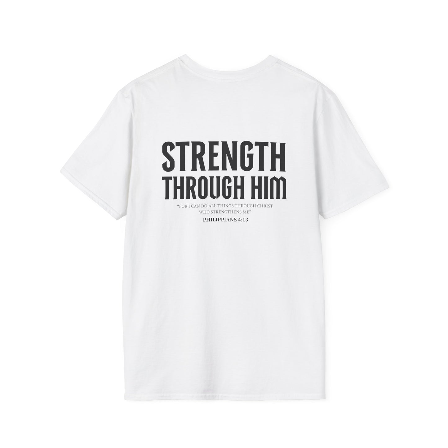 Miracle Crafted Tee - "Strength Through Him" Philippians 4:13