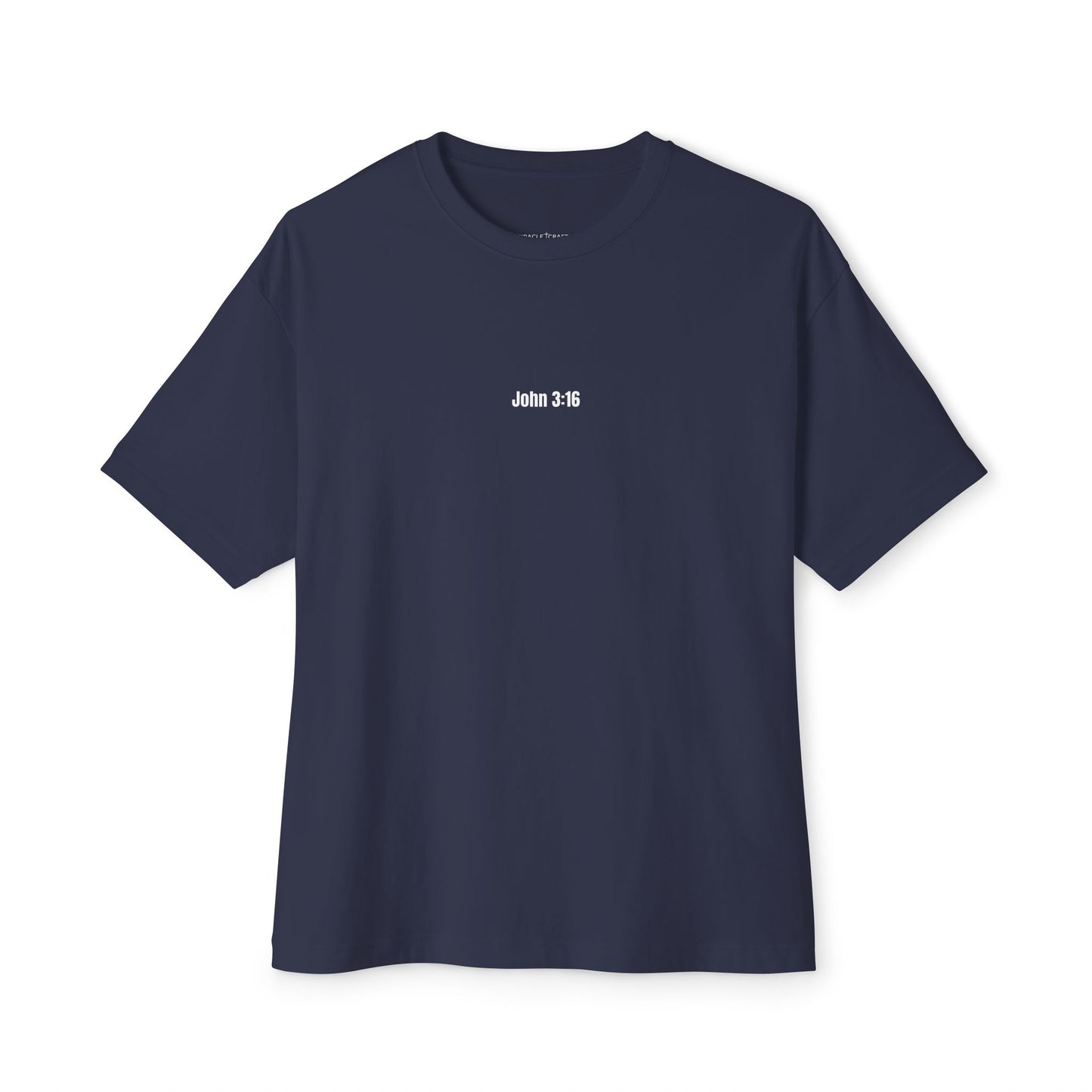 Miracle Crafted Oversized Tee - Jesus Loves You