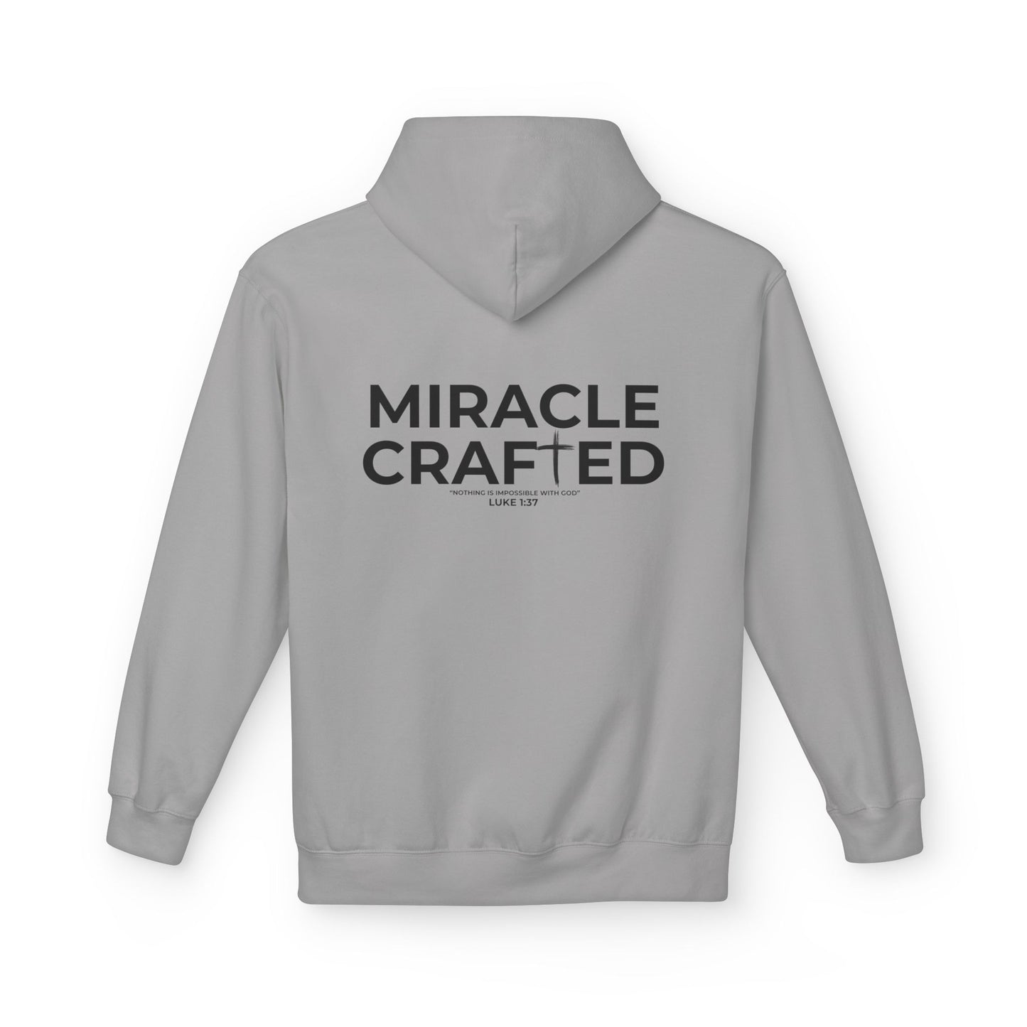 Miracle Crafted Hoodie Front & Back Logo