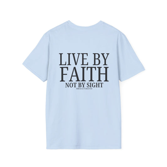 Miracle Crafted Tee - "Faith > Feelings" Front & Back Logo