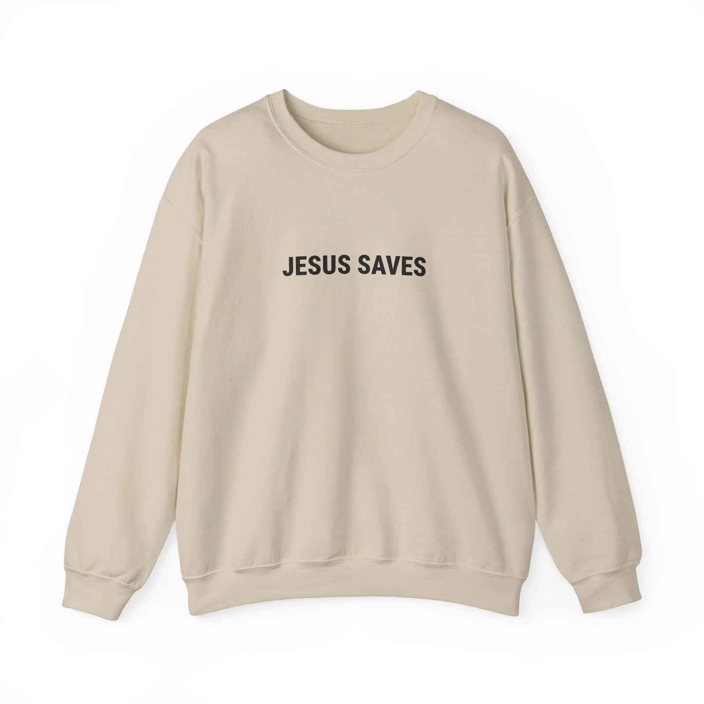 Miracle Crafted Crewneck - Jesus Saves