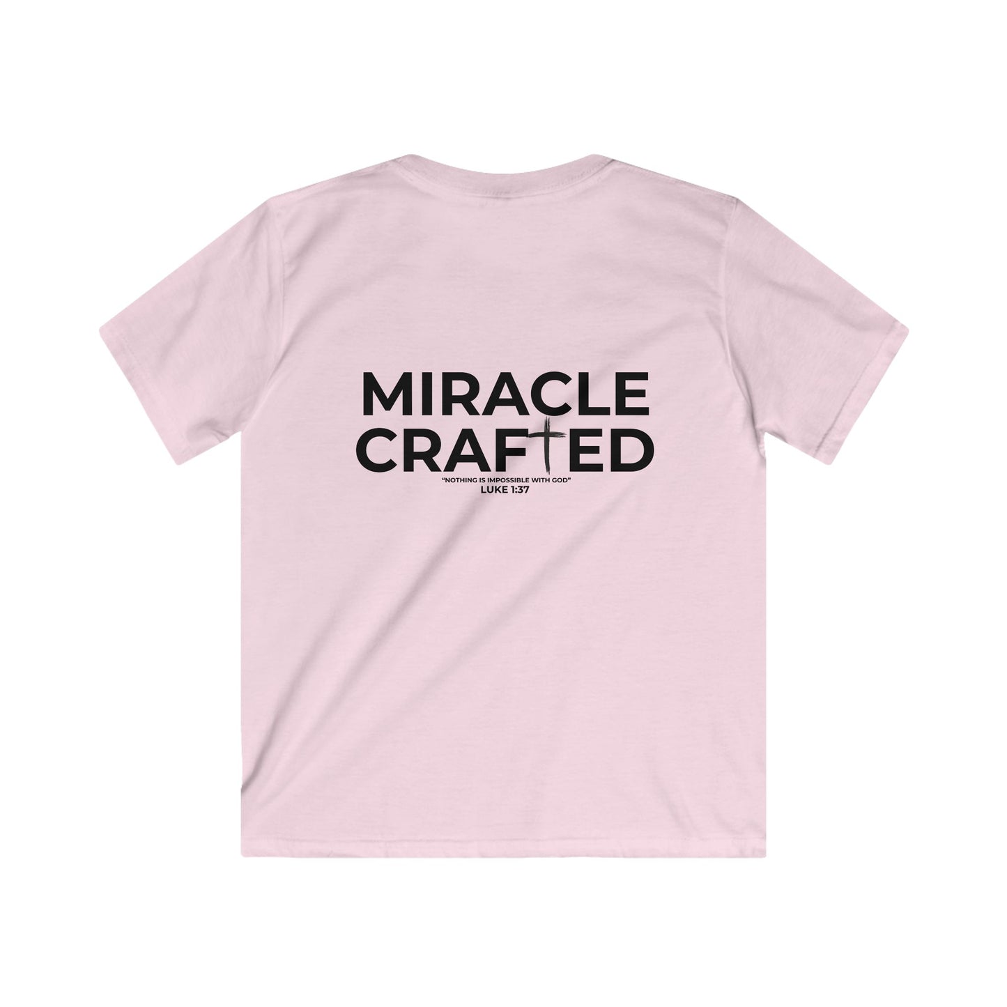 Miracle Crafted Youth Tee - Original Front & Back Logo