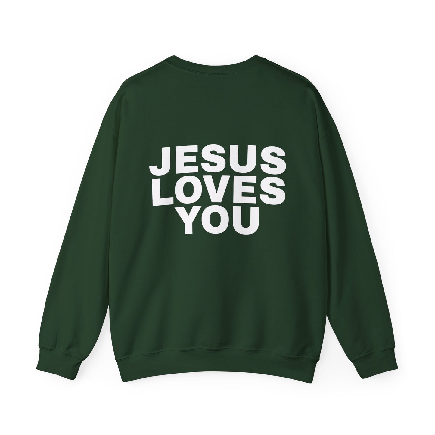 Miracle Crafted Crewneck - Jesus Loves You