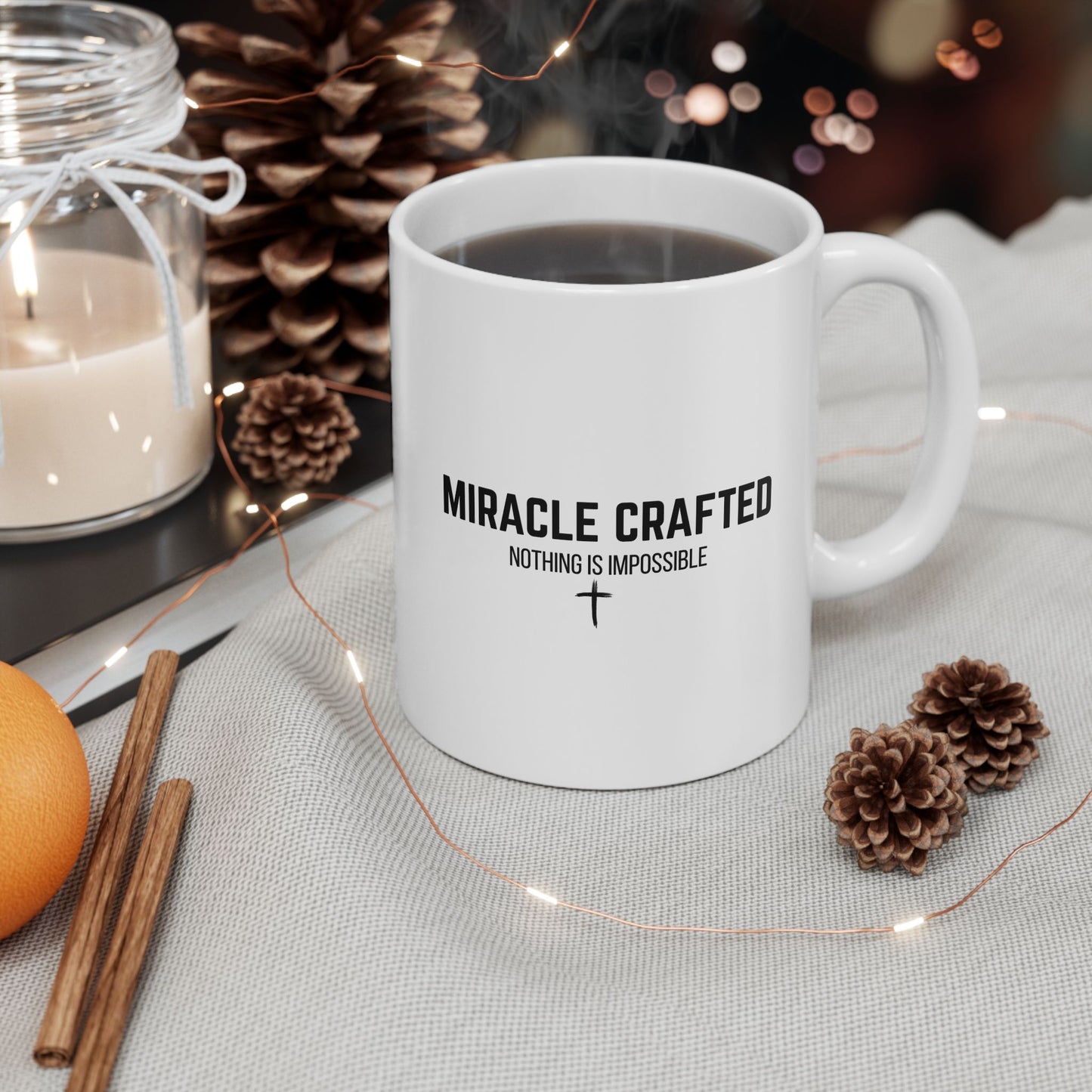 Crafted Cups - White Mug (11oz, 15oz)