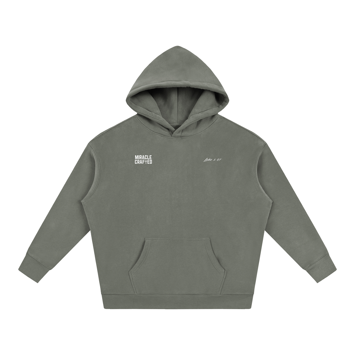 "The Miracle" Signature Fit Hoodie — Dark