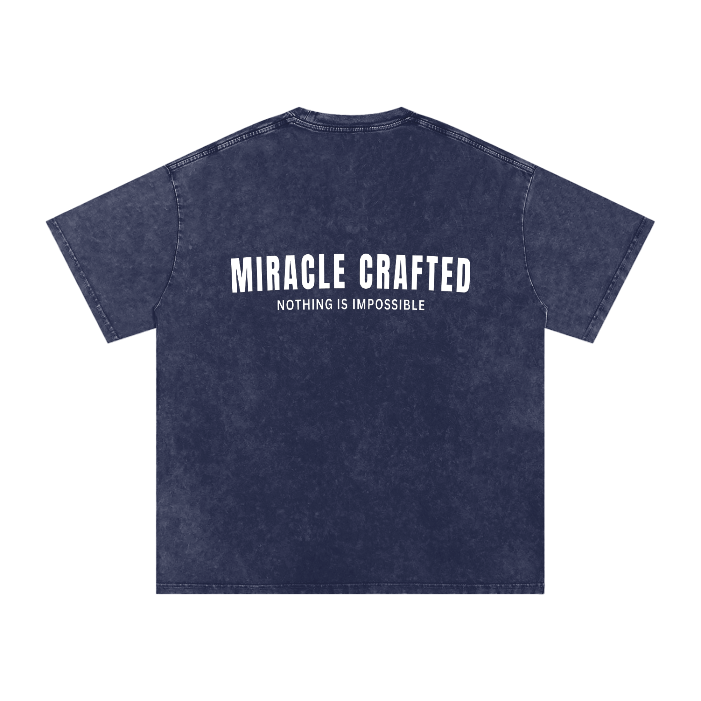 "The Foundation" Snow-Washed Oversized Tee