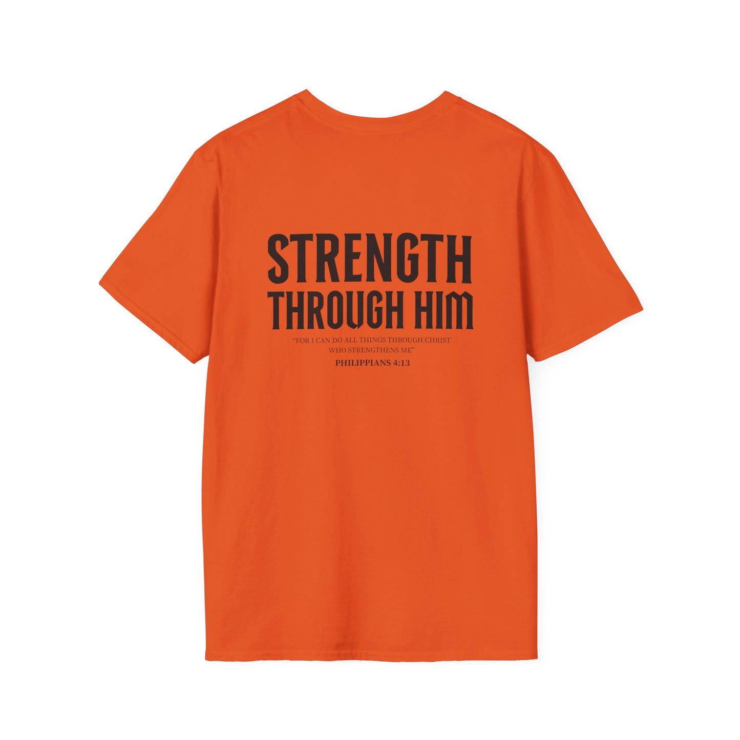 Miracle Crafted Tee - "Strength Through Him" Philippians 4:13