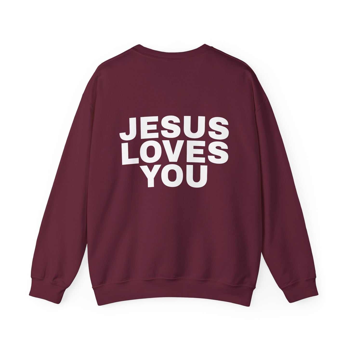Miracle Crafted Crewneck - Jesus Loves You