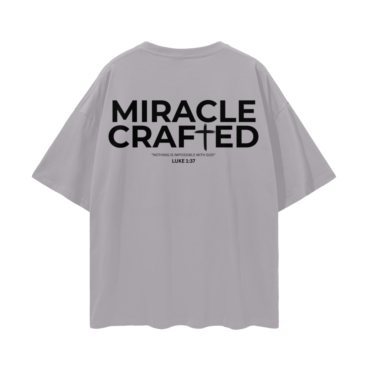 "Crafted Cross" Signature Fit Tee — Light