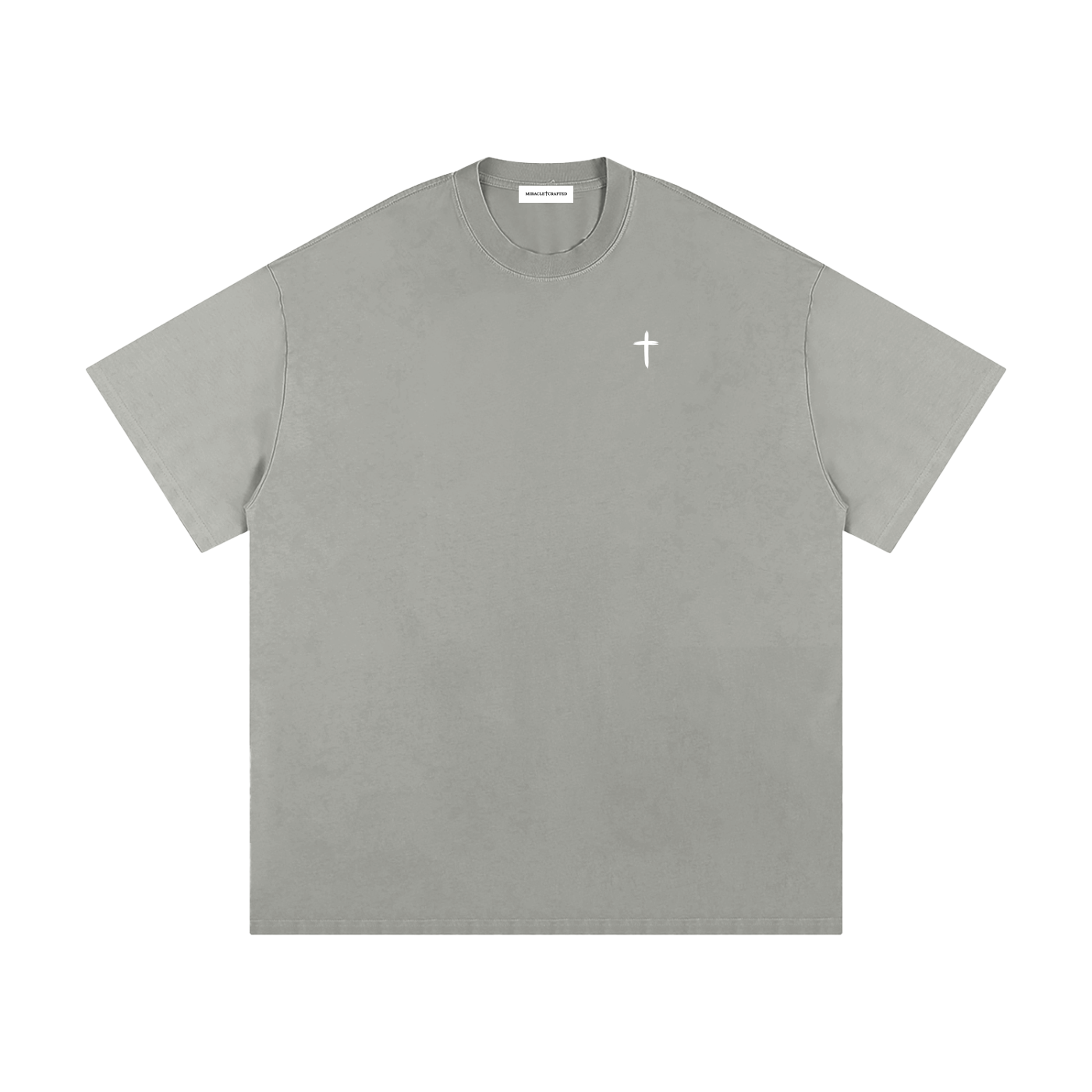"All For Him" Oversized Heavyweight Tee — Dark