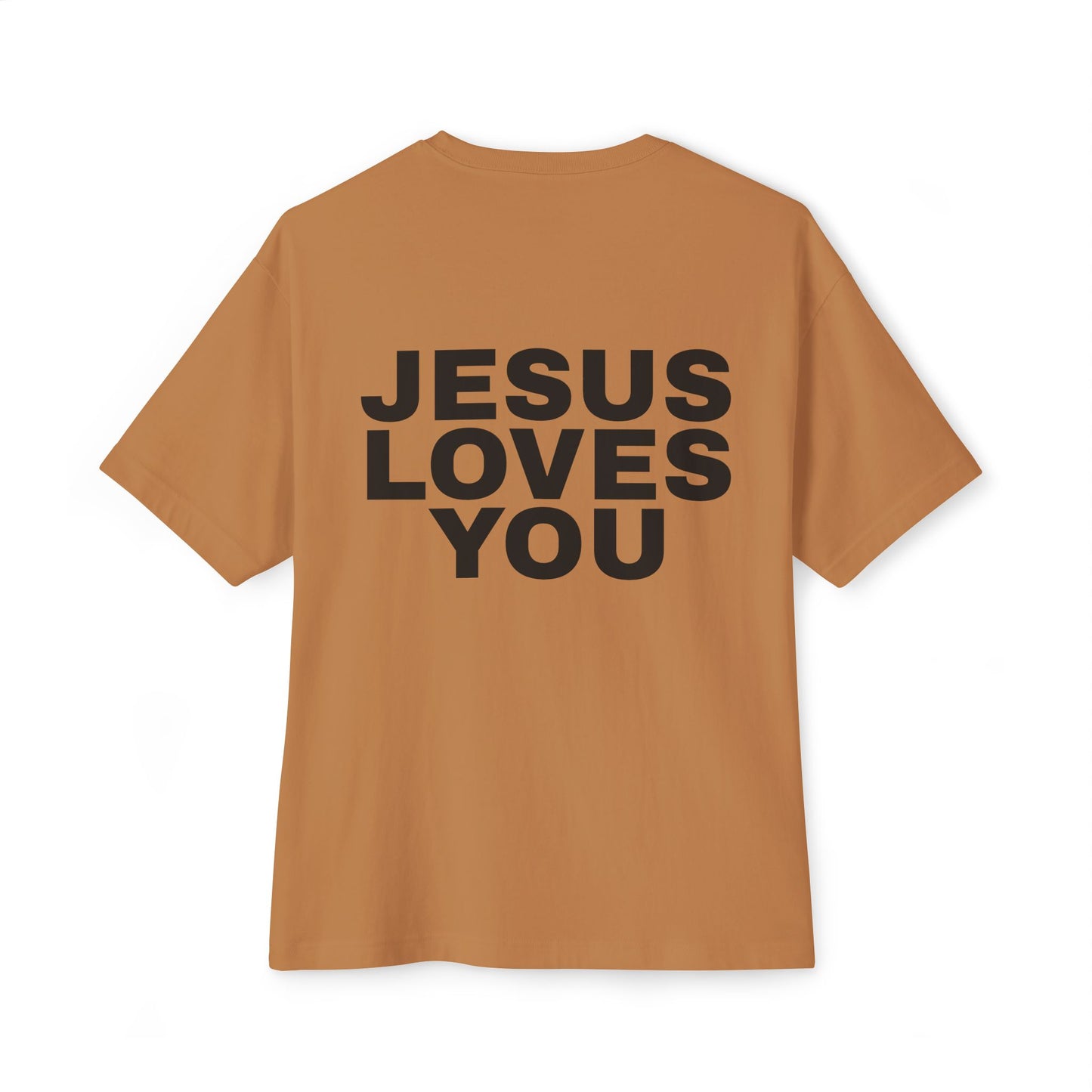 Miracle Crafted Oversized Tee - Jesus Loves You
