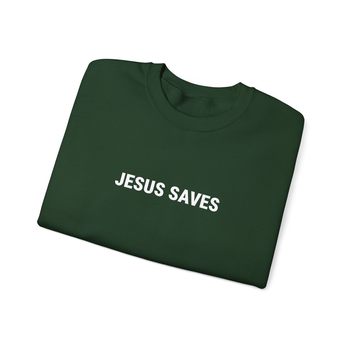 Miracle Crafted Crewneck - Jesus Saves
