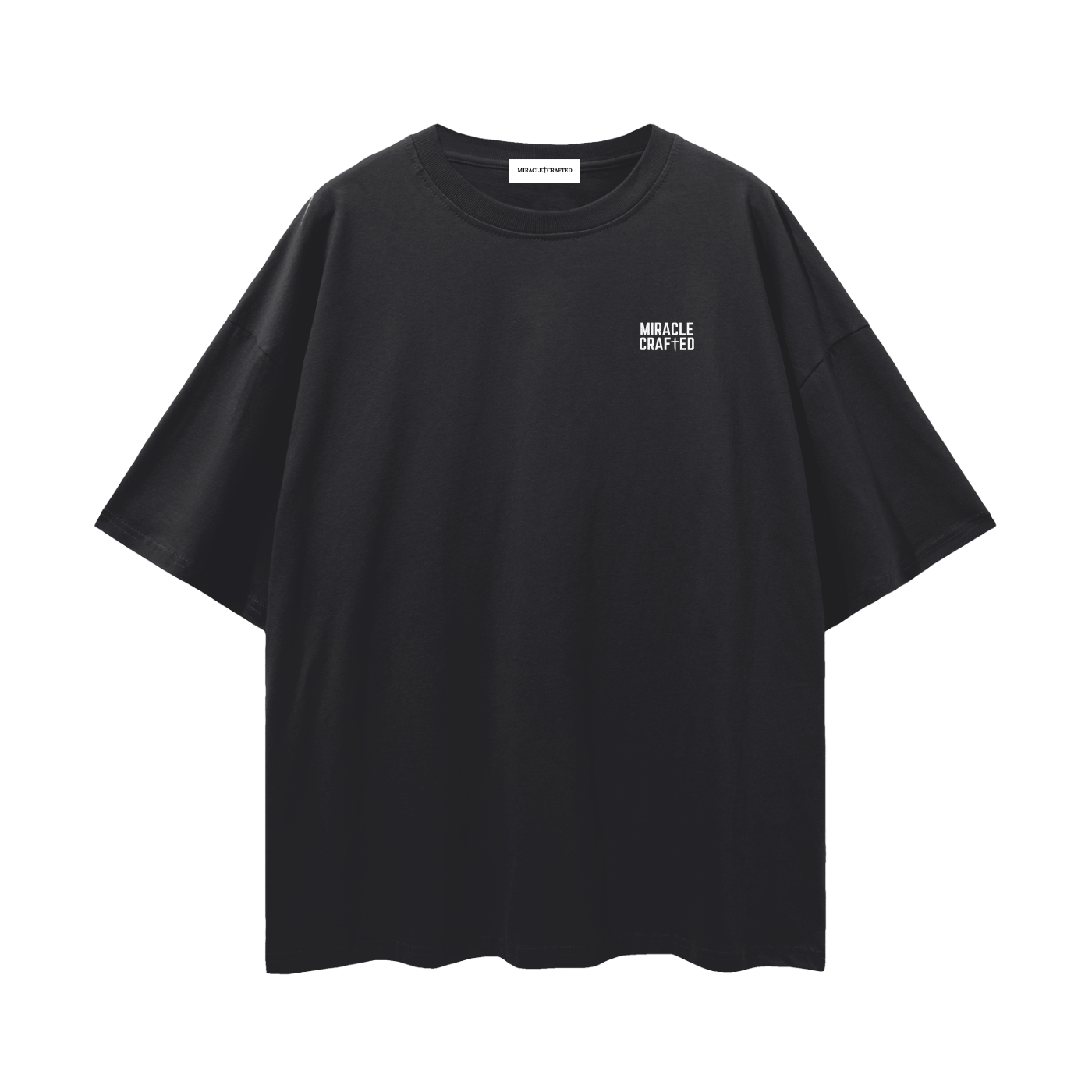"With Him" Signature Fit Tee — Dark