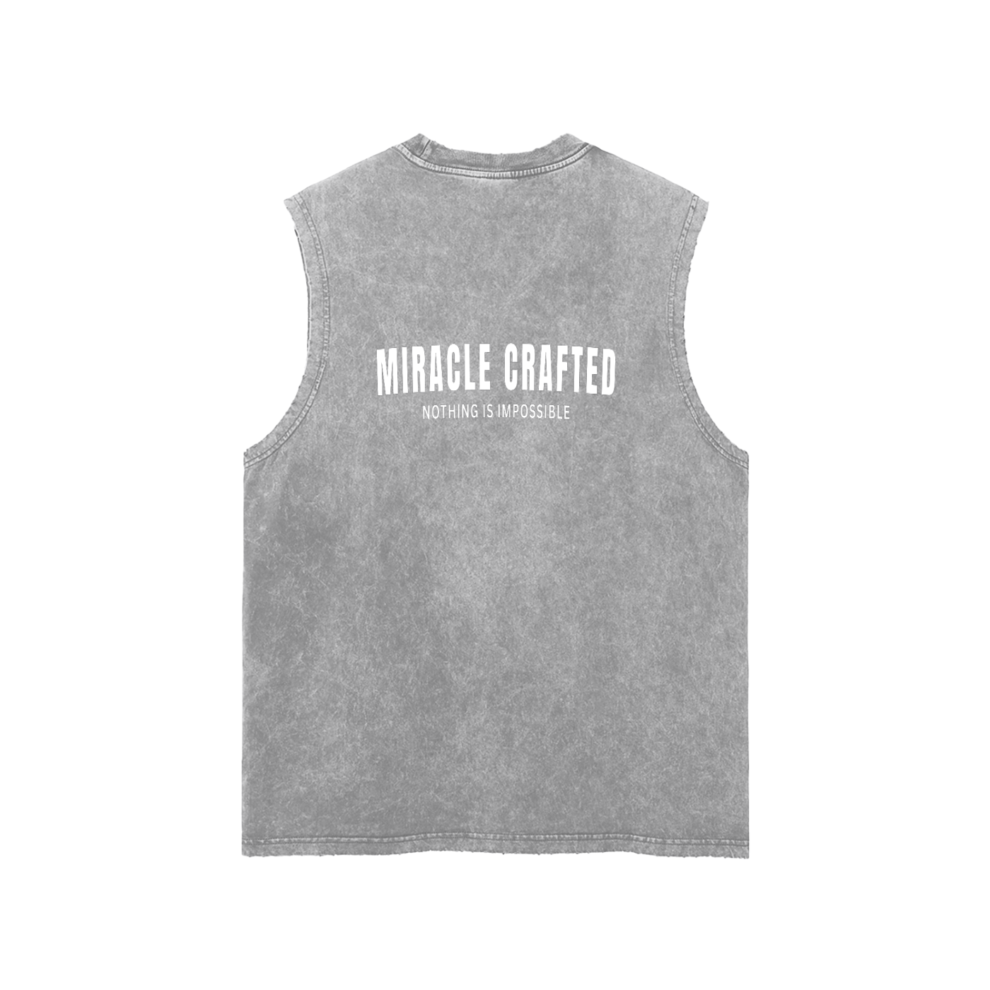 "The Foundation" Snow-Washed Tank Top