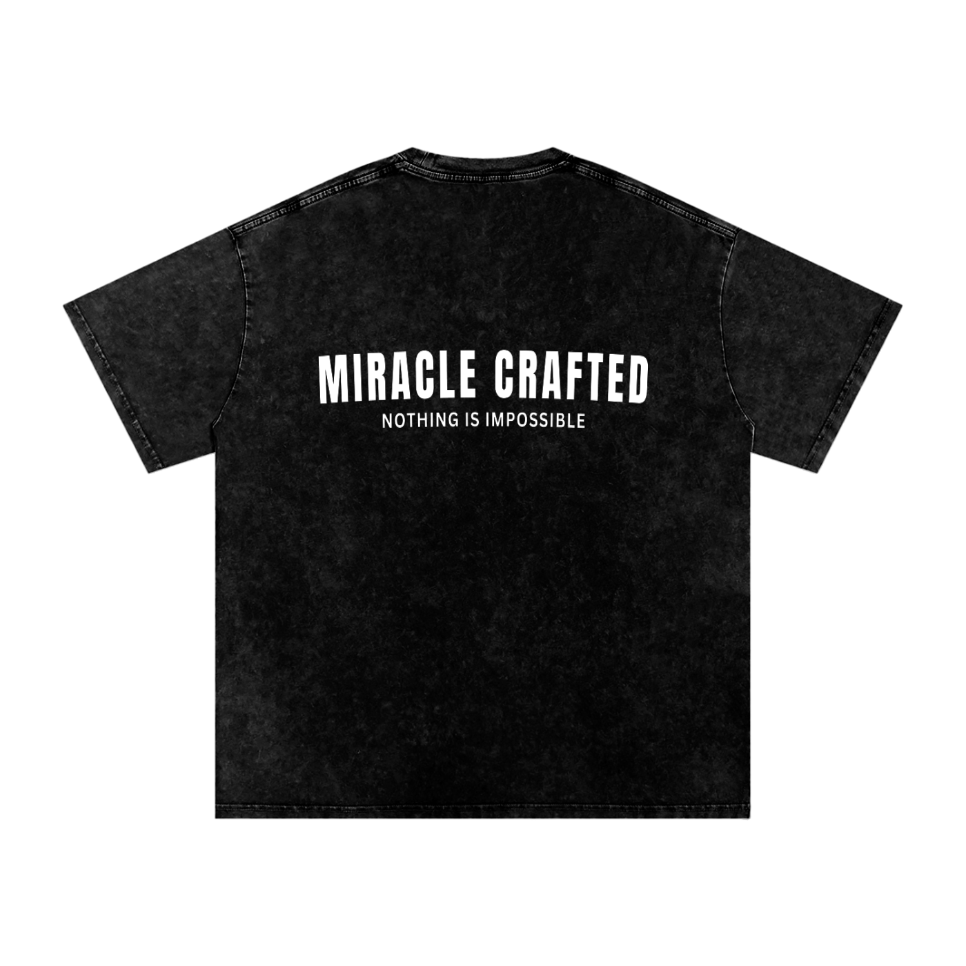 "The Foundation" Snow-Washed Oversized Tee