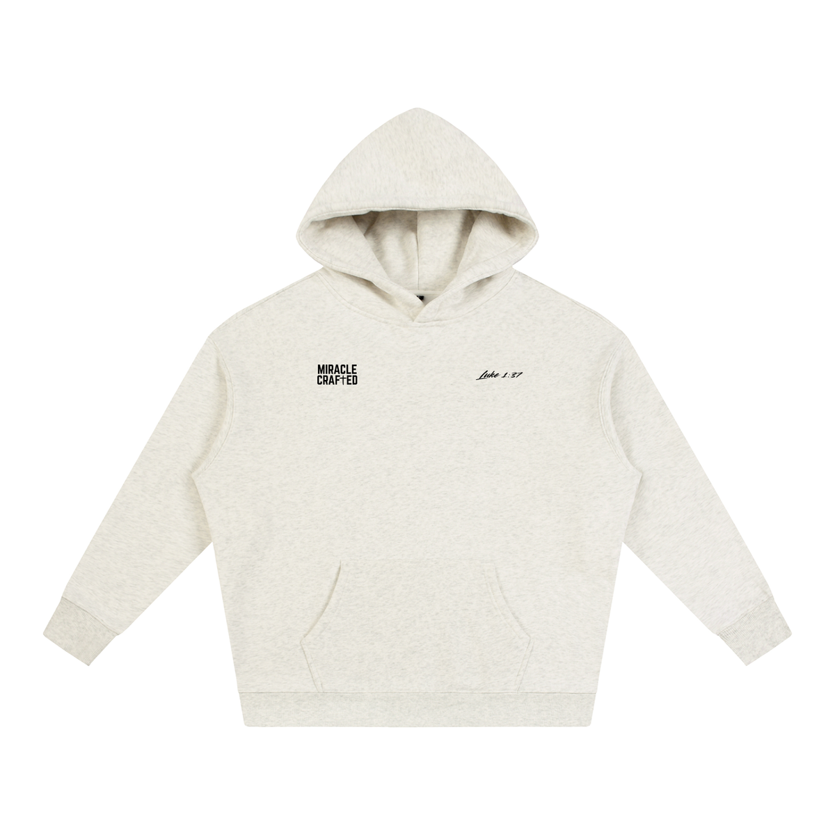 "The Miracle" Signature Fit Hoodie — Light
