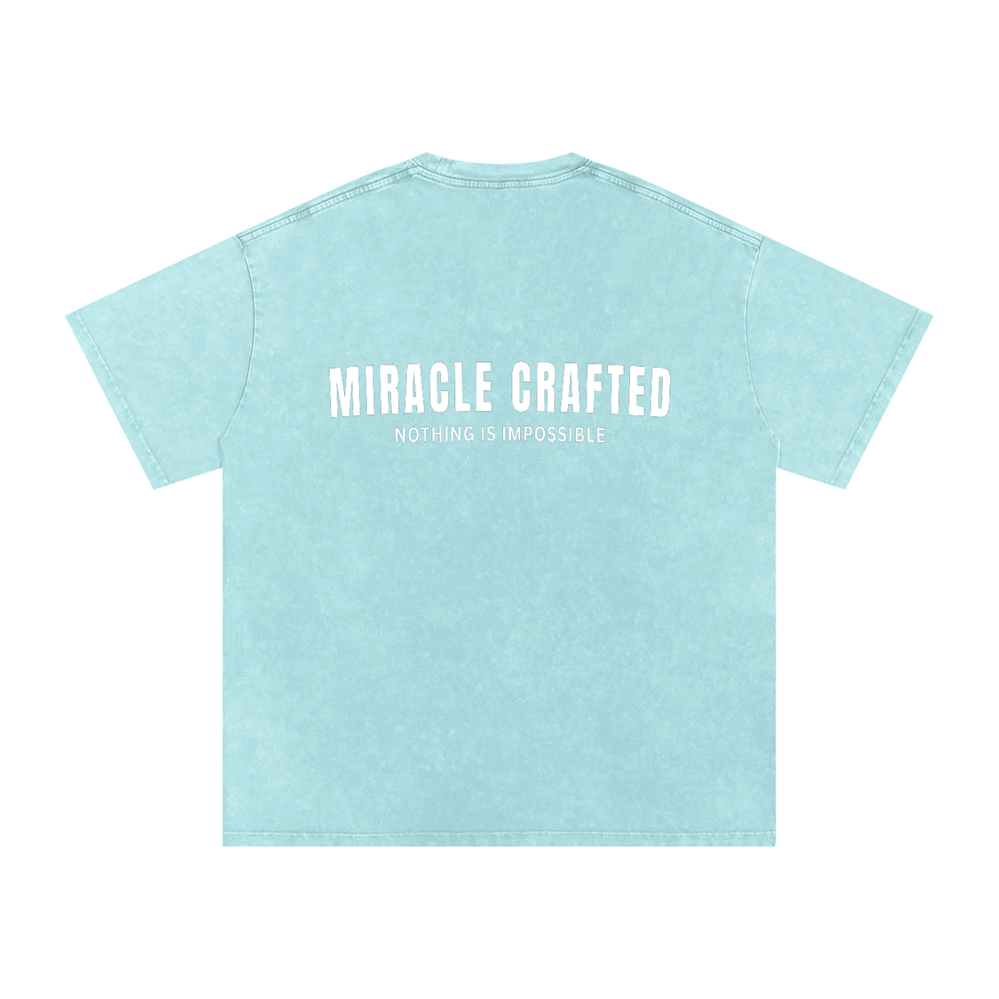 "The Foundation" Snow-Washed Oversized Tee