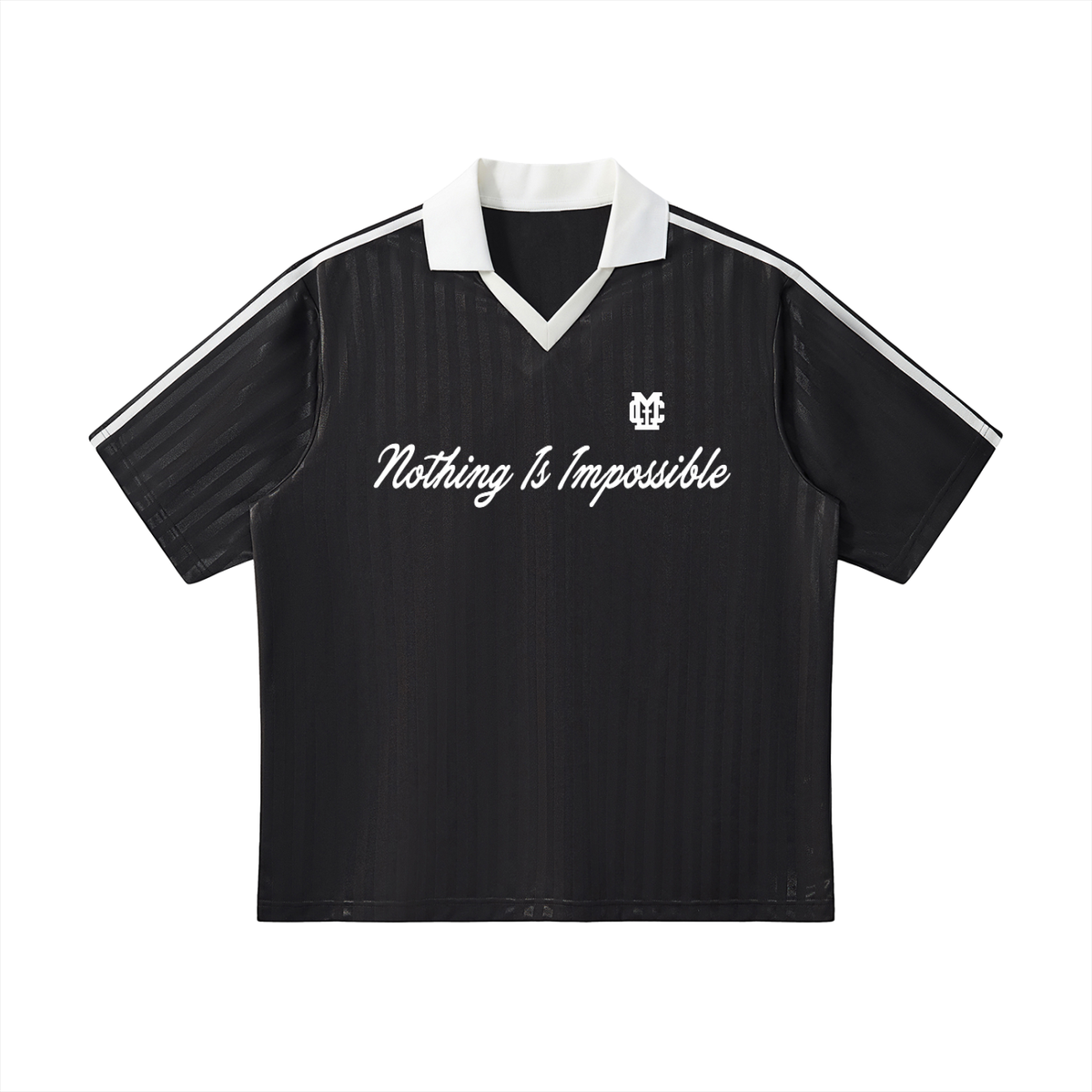 "The Miracle" Striped Jersey — Dark