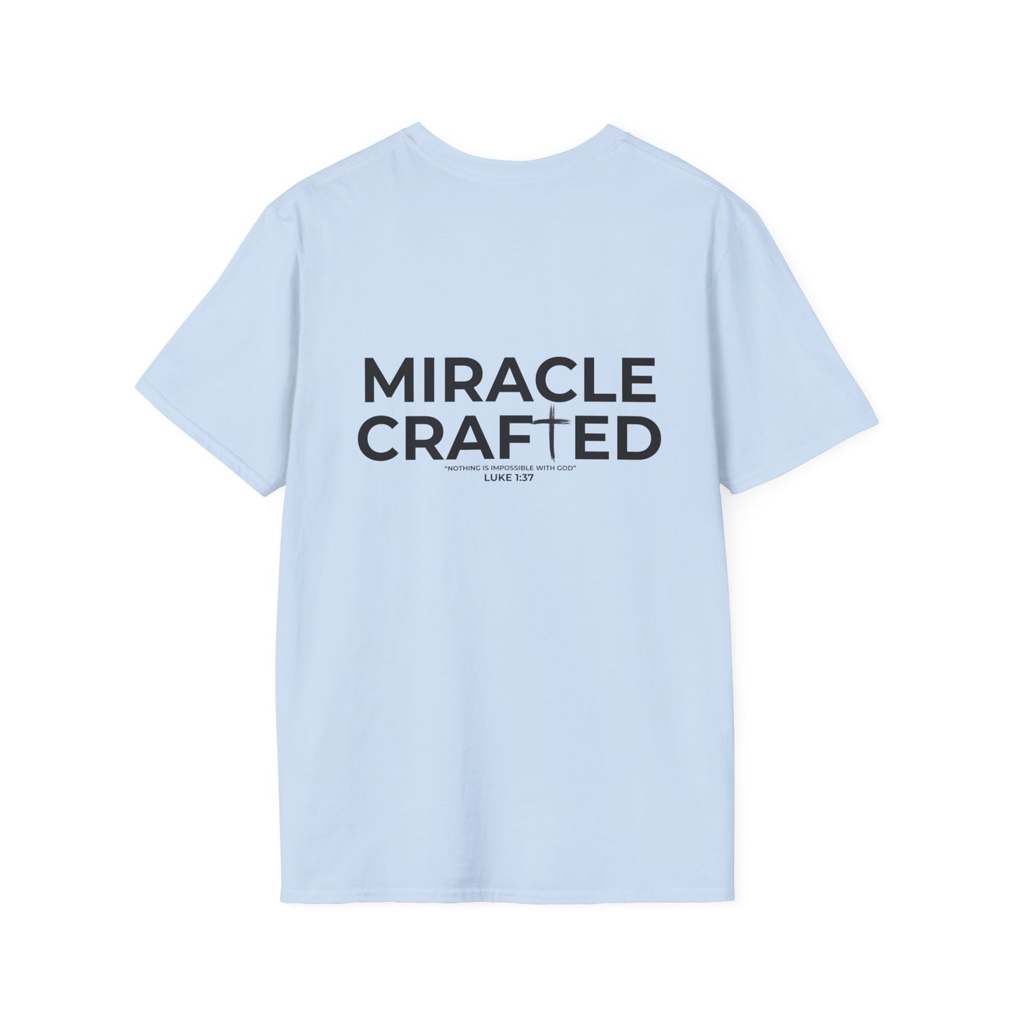Miracle Crafted Front & Back Logo Tee